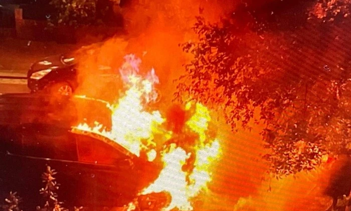 Затримання підозрюваного у підпалі майна