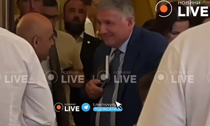 Аваков на фоні Римських пам'яток