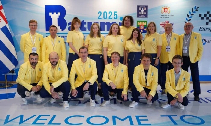 Збірна України з шахів - золото та срібло