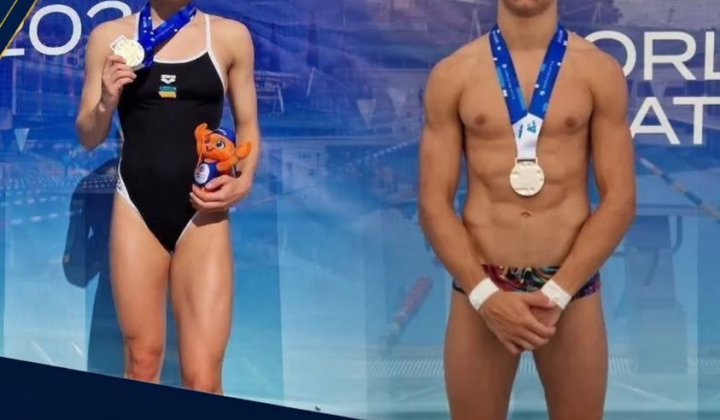 Українські спортсмени на п'єдесталі