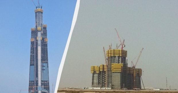 Хмарочос Jeddah Tower у Саудівській Аравії