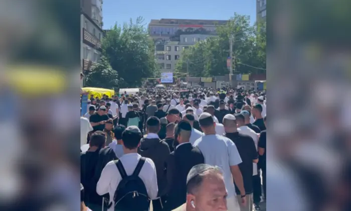 Паломники на Рош га-Шана в Умані