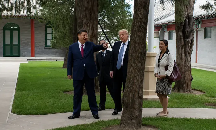 Трамп і Сі Цзіньпін у Білому домі
