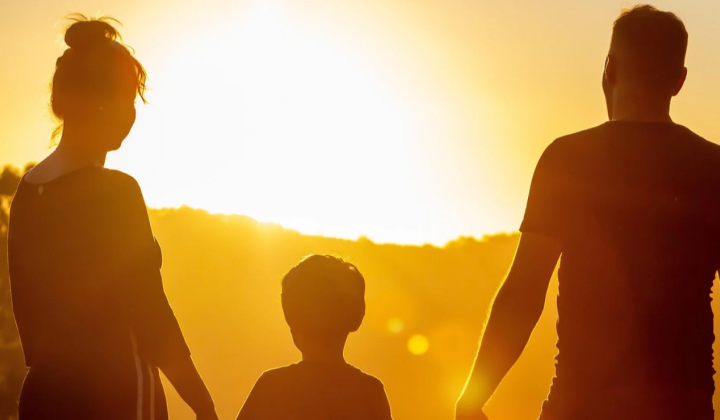 Sport with children for 45 minutes
