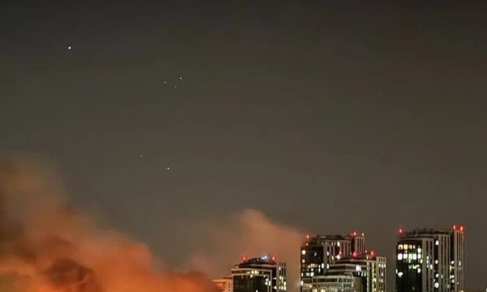 Днепр охваченный дронами: ужасные пожары