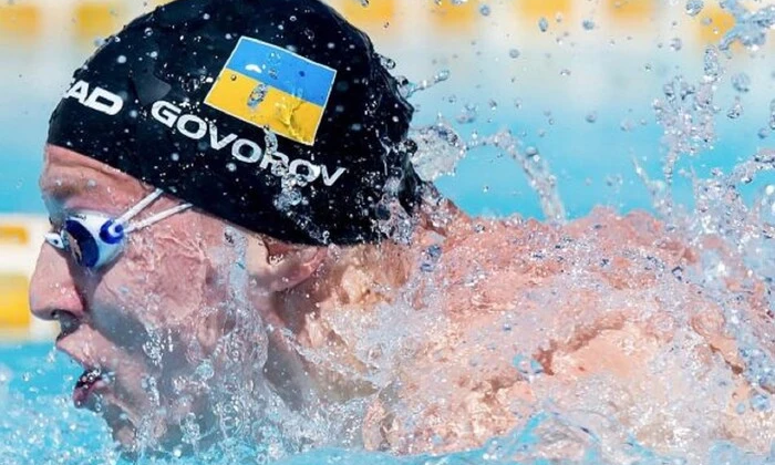 Український плавець на Олімпіаді