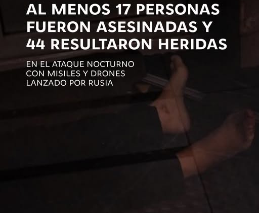 Kyiv bombed at night - 17 casualties