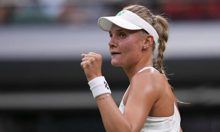 Yastremska won against the Russian at Wimbledon