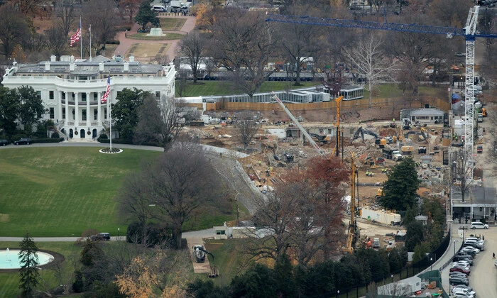 Demolition of the White House under Trump