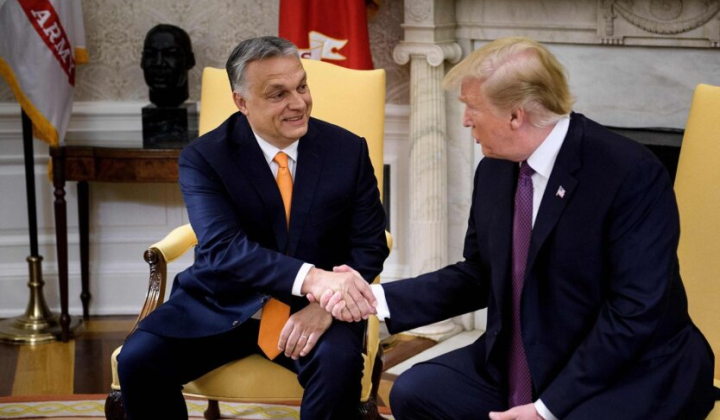 European far-right distancing from Trump