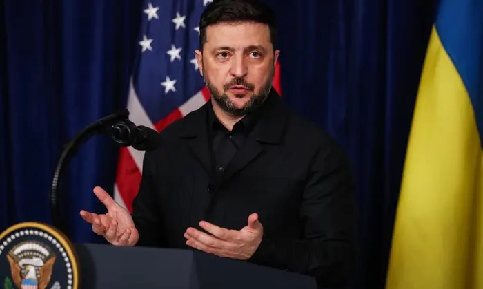 Zelensky and Trump discuss peace