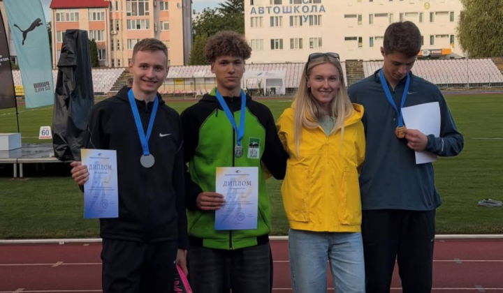 Ukrainian young athletes on their way