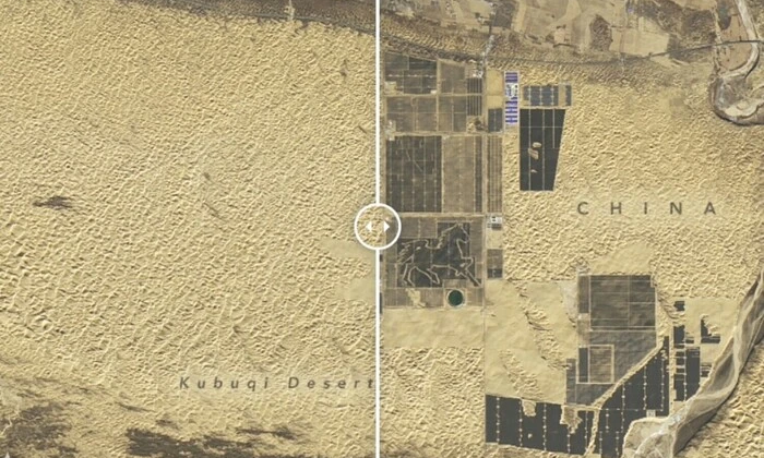 Новий життя пустелі: китайські супутники змінили ландшафт