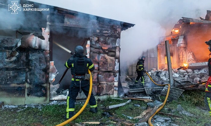 Фото последствий комбинированного удара по Харькову