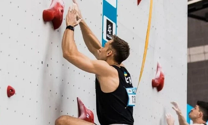 Ткач побил рекорд в скалолазании