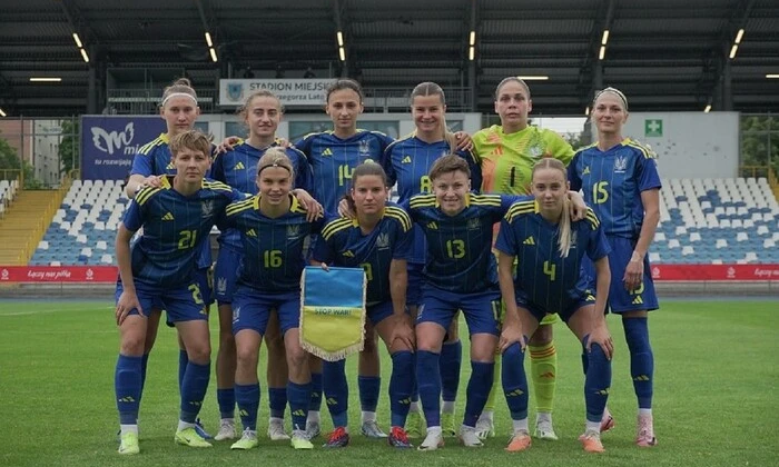 Ukrainian women's national football Poland match