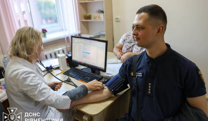 Rivne rescuers donated 10 liters of blood