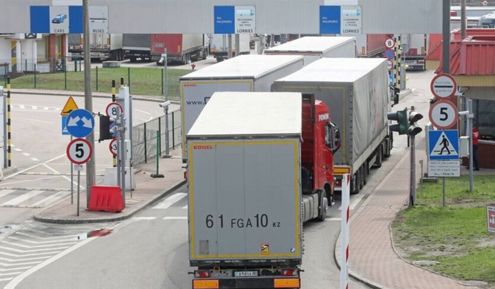 Пограничники Украины и Польши на посту