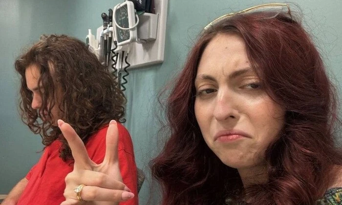 Дочь Поляковой и ее муж