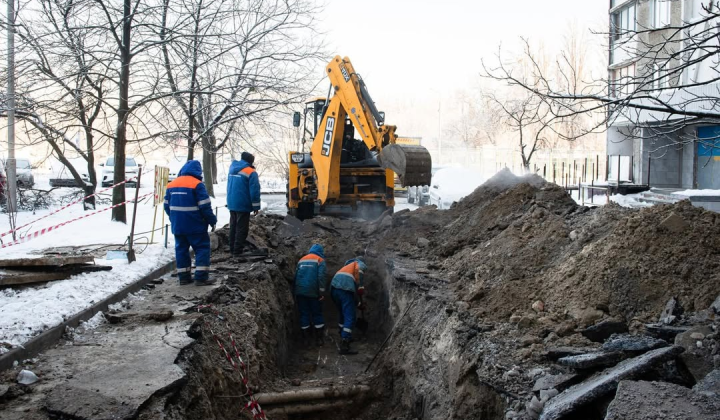 Дома без отопления из-за ударов