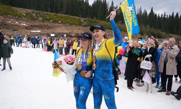 Pidhrushna and Semerenko retired as biathletes