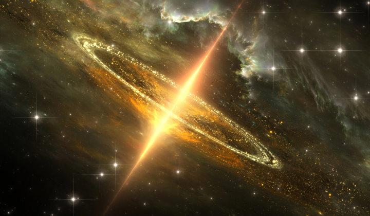 Study of massive stars in galaxy