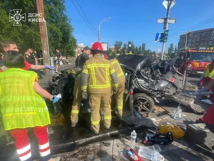 Пешеходная зона после смертельного ДТП