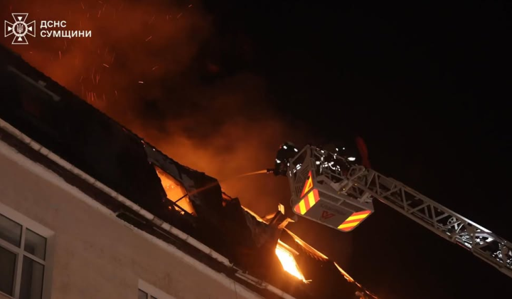 Російські військові завдали удару по рятувальникам у Сумах