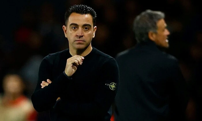 Xavi Hernandez in Morocco national team kit