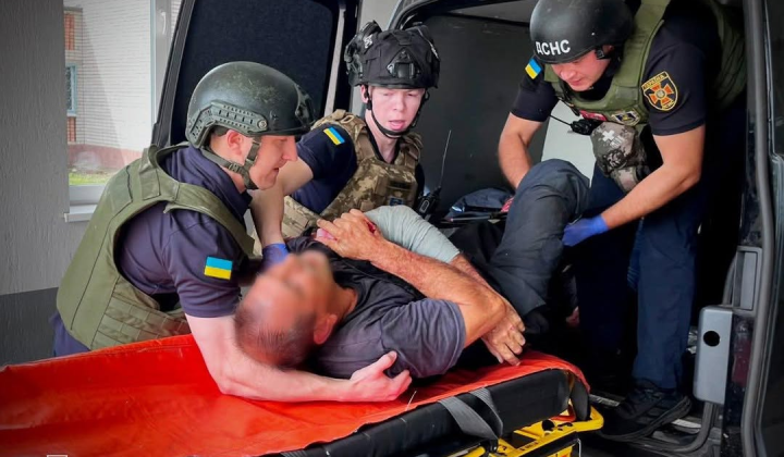 Атака росіян на вогнеборців на Дніпропетровщині