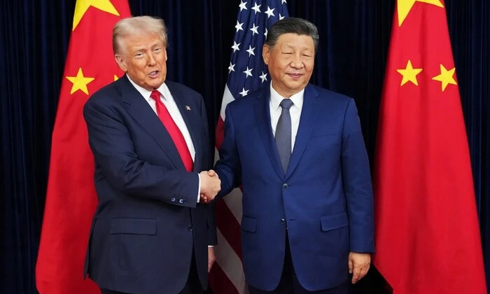 Дональд Трамп і Сі Цзіньпін в Білому домі