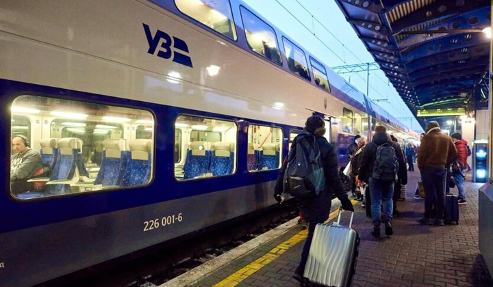 Вагон Лесь Курбас на станции Леополіс