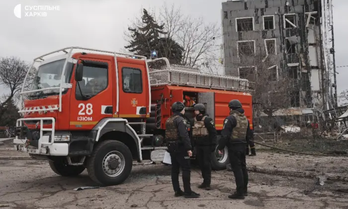 Поранені внаслідок обстрілу Ізюму