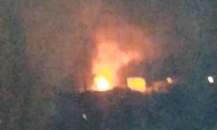 Пожар в Днепре: шахеды атакуют город
