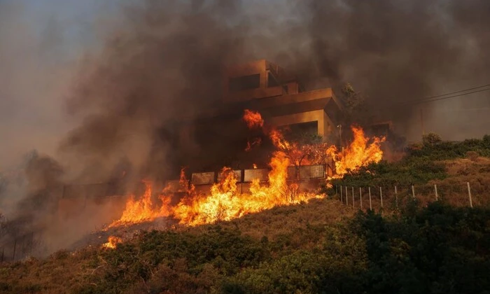 emergency evacuation due to wildfires