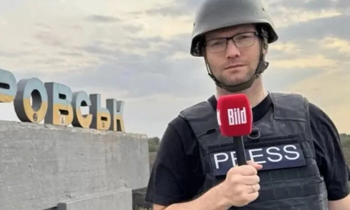 Журналіст Bild відрікся від відвідання Покровська та Куп'янська