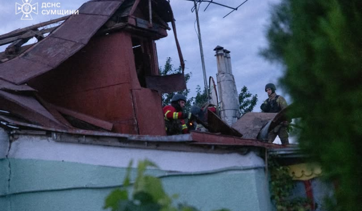 Sumy under attack again: woman injured after UAV attack
