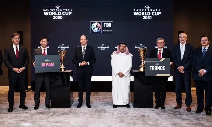 Logos of the World Basketball Championships