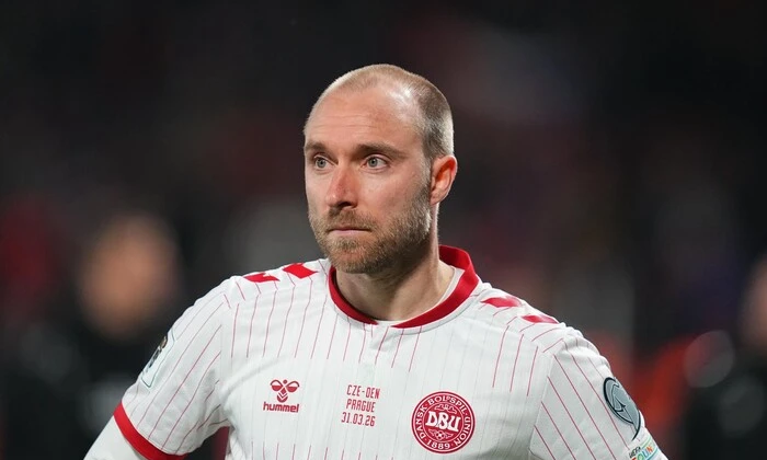 Eriksen is discharged from hospital after fall