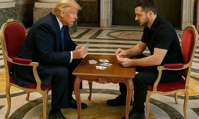 Трамп и Зеленский в Ватикане