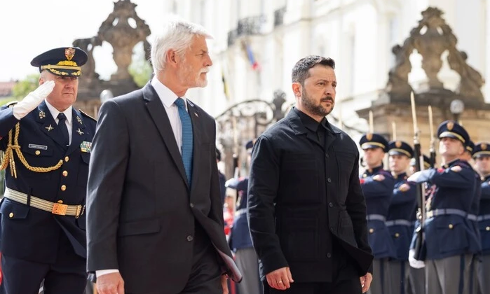 Встреча Зеленского с президентом Чехии