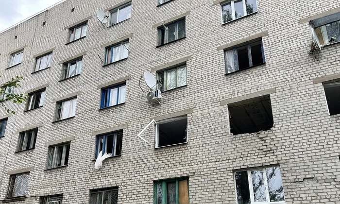 Взрыв в общежитии в Краматорске