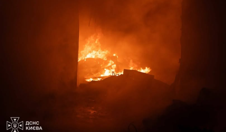 Russian strike on Kyiv and regions