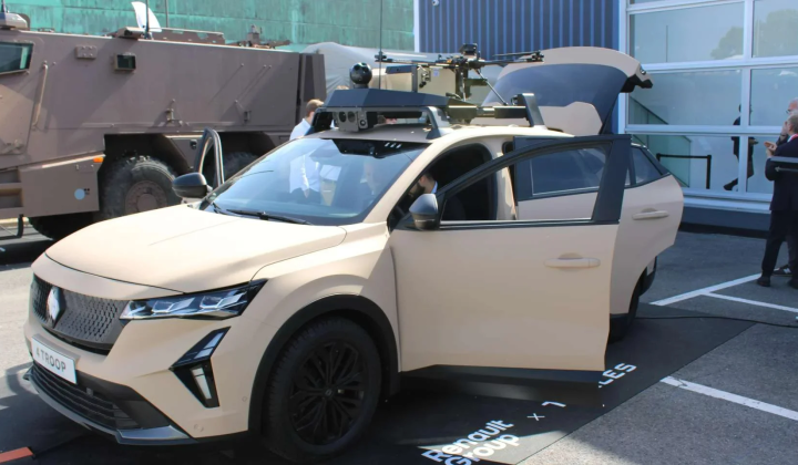 Renault и Thales показали гибридный автомобиль