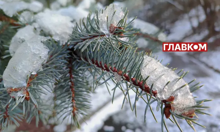 Мороз и снег в Украине