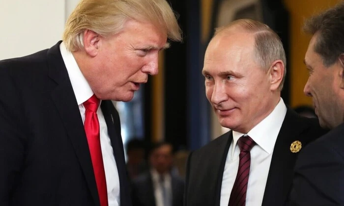 Трамп, Путін і Зеленський на зустрічі