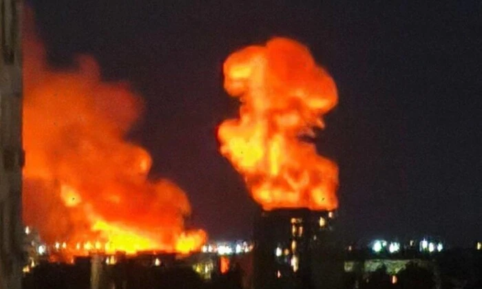 Пожар в Одессе: горит многоэтажка после атаки БпЛА