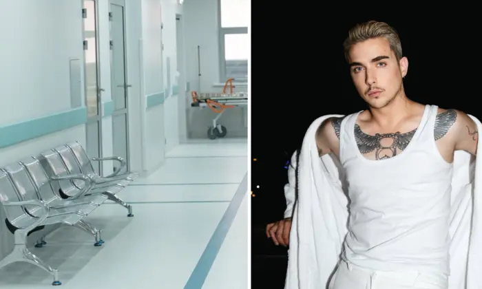 Співак Melovin у лікарні під крапельницями