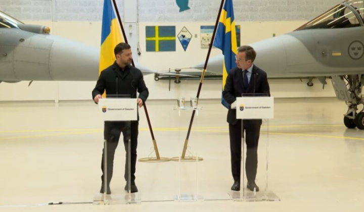 Шведские истребители Gripen для Украины