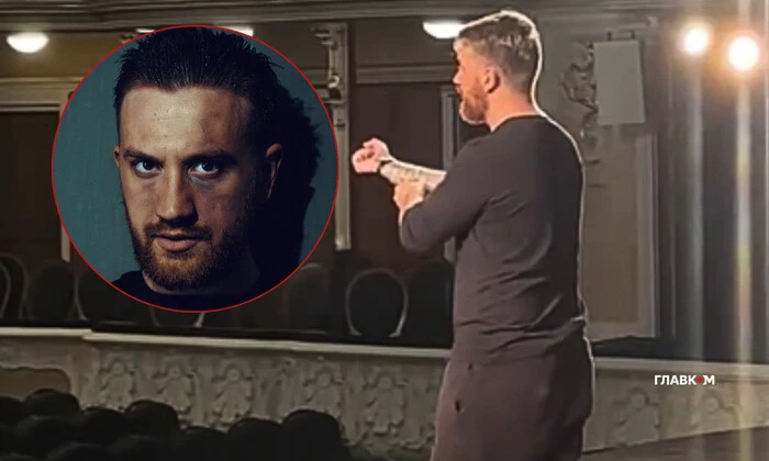 Актёр режет вены перед Нищуком